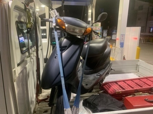 神奈川県発　ヤマハ　ジョグSA36J 不動車。