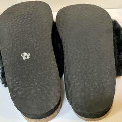 無料 <訳あり/補修が必要です！> ローリーズファーム サンダル 厚底 黒 24.5 <7/25までの期間限定掲載>の画像