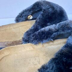 無料 <訳あり/補修が必要です！> ローリーズファーム サンダル 厚底 黒 24.5 <7/25までの期間限定掲載>の画像