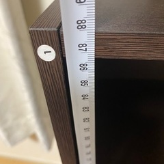 【7/23まで引き取り】カラーボックス　ブラウンの画像