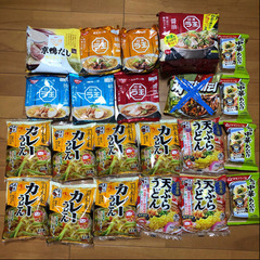 日清ラ王袋麺、カレーうどんなど、計25食の画像