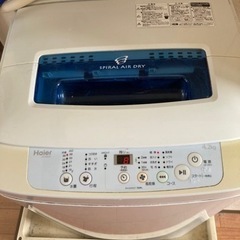 全自動洗濯機4.2kg ハイアールの画像