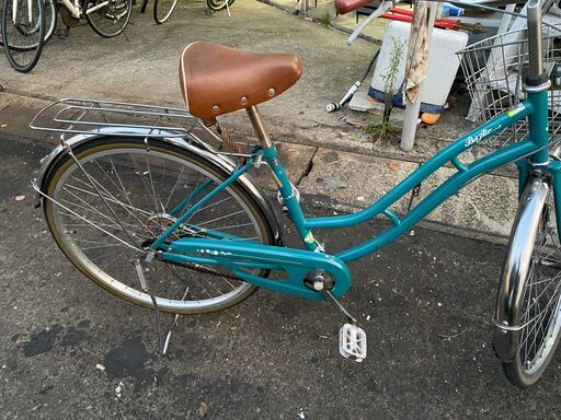 【リサイクルショップどりーむ天保山店】●269●　自転車　26インチ　ライト付き♪