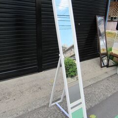 ★超激安★　美品　スタンドミラー　全身鏡　姿見　白