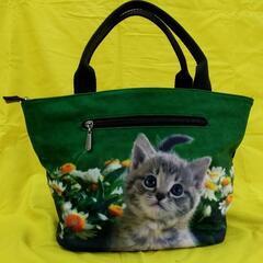 猫柄トートバックの画像