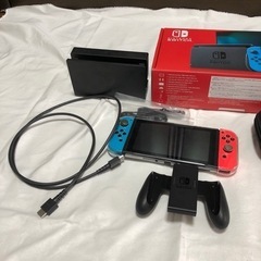 ニンテンドースイッチ　ネオンブルーの画像