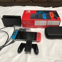 ニンテンドースイッチ　ネオンブルーの画像