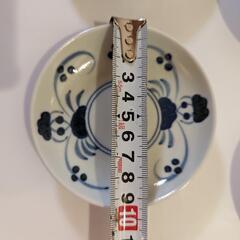 西海陶器 波佐見焼　染付紋　8枚セット