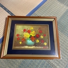 昭和　日本人形　油絵　計3点の画像