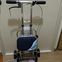 自立歩行可能な方用、シルバーカーです。