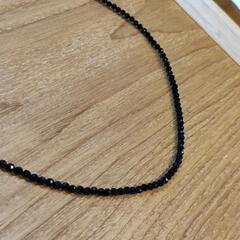 ラスト1本のみ‼️No.271✨魔除け✨自己改善【ブラックスピネル　ネックレス】ジモティー特別価格‼️の画像