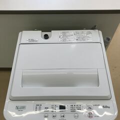 ヤマダセレクト 5.0kg 洗濯機 2020年製 YWM-T50H1 中古品