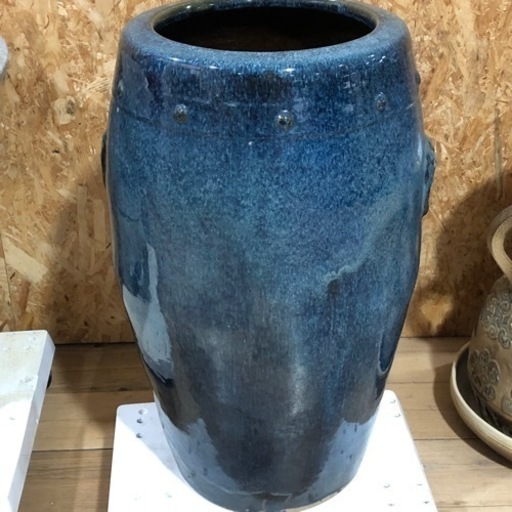 お買得‼︎   灰入り　ツボ　火鉢　シンプル　インテリア　飾り　おすすめ　現品限り‼︎