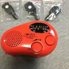充電ラジオ　防災ラジオ　手巻きの画像