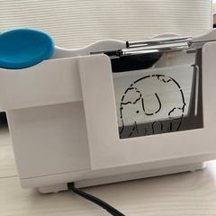 （決まりました）ゾウのアオ.ゾーラ　トースターの画像
