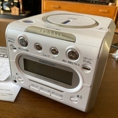 CDクロックラジオ 