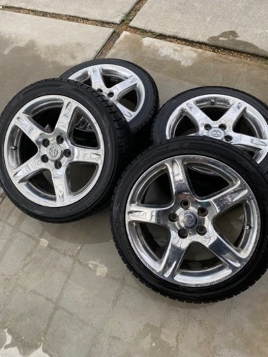 アリスト　純正ホイール　スタッドレス　アルミ