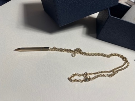 【正規品】DIOR ペンシル ペンダント ネックレス 