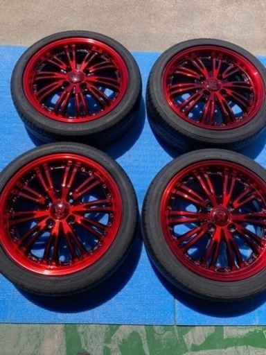 15インチ　ロクサーニマトリックスjr カスタムホイール