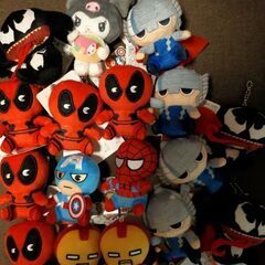 MARVEL、スターウォーズ、リラックマ、楽天パンダ合計29こ