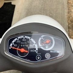 原付バイク　レッツ4の画像