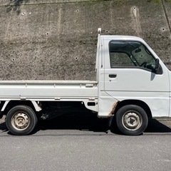 平成13年 サンバートラック TC TT2 ホワイト 4WD MT AC 走行9万キロ 一時抹消の画像