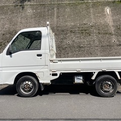 平成13年 サンバートラック TC TT2 ホワイト 4WD MT AC 走行9万キロ 一時抹消の画像