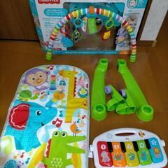 あんよでキック！4WAYバイリンガル　ピアノジム　フィッシャープライス