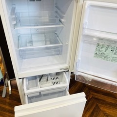 ★中古品　無印良品　ノンフロン電気冷蔵庫　126Lの画像
