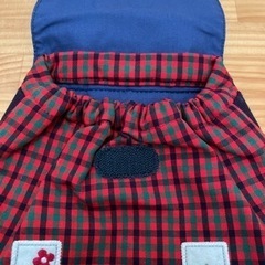 【お取引決定】ファミリア　チェックのリュックの画像