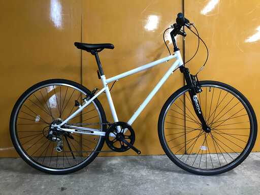 福岡）福岡市東区より 　KAITO　軽快車　自転車　白　ペダル無し