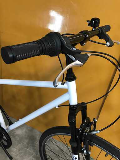 福岡）福岡市東区より 　KAITO　軽快車　自転車　白　ペダル無し