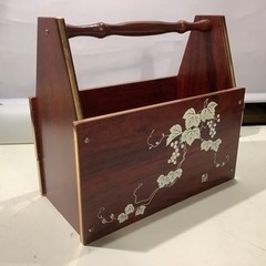 引渡済　昭和　和風　レトロ　マガジンラック　コスメラック　