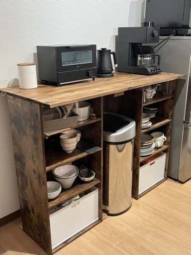【DIY】キッチンボード　キッチンカウンター　ニトリ