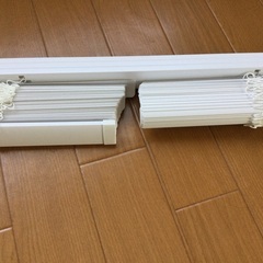 ニトリ ブラインド 幅165×丈138cm 白 美品の画像