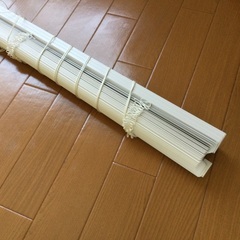 ニトリ ブラインド 幅165×丈138cm 白 美品の画像