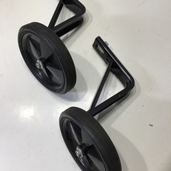 中古　補助輪　ブラックの画像