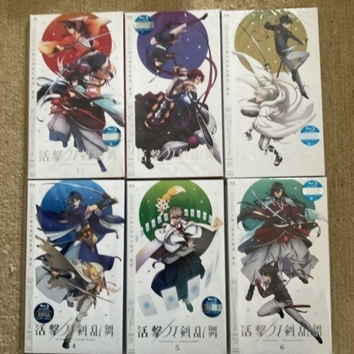 活撃刀剣乱舞 Blu-ray限定版 合計6巻