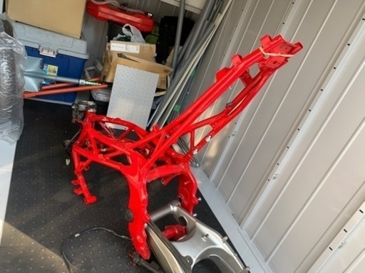 MC51 CBR250RR 書類付きフレーム、スイングアーム、リンク