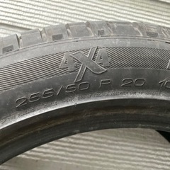 七分山☆中古タイヤ 255/50/R20   1本の画像