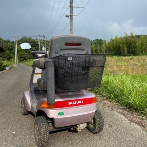 セニアカースズキ ET4D6 電動車いす シニアカー　老人