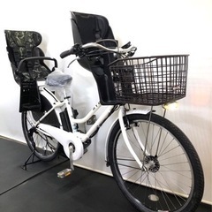 関東全域送料無料 保証付き 電動自転車　ブリヂストン　ハイディ2 26インチ 3人乗り 8.7ah パワフル