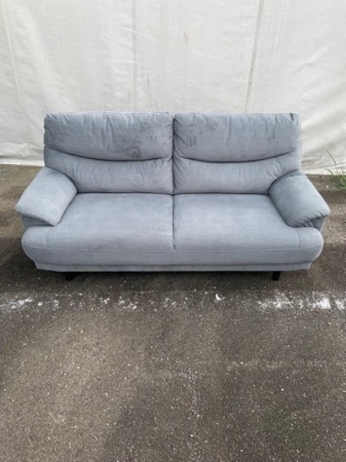 ニトリ　2人掛けソファ +オットマン/スツール