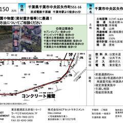値下げ！！【売り土地】物置、資材置き場や家庭菜園にも活用可！建物を建設できる可能性があります！？ − 千葉県