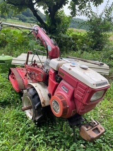 耕運機　小型トラクター　マメトラ　ロータリー 農用トラクター歩行型