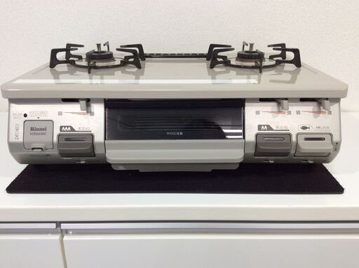 （7/29受渡済）YJT4911【RINNAI/リンナイ ガスコンロ LPガス】美品 2014年製 RT64JH-L 家電 キッチン 