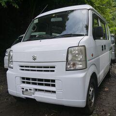 (ID4473)軽バン専門店在庫100台　２５万円　スズキ　エブリイバン　車検付　平成２１年式　諸費用込３００,０００円の画像