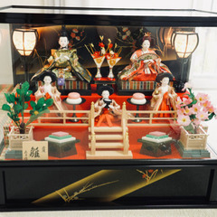極美品 雛人形　ひな祭り　土人形　お雛様