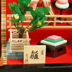極美品 雛人形　ひな祭り　土人形　お雛様の画像