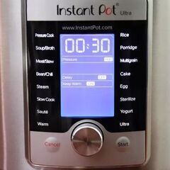 万能調理マシンが便利すぎIInstantPot　圧力釜 インスタント ポット 6 Qt 炊飯器　アメリカキッチン家電の画像